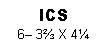 Text Box: ICS6 3⅔ X 4